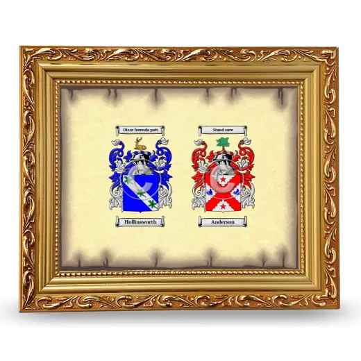 Anniversary Framed - Gold