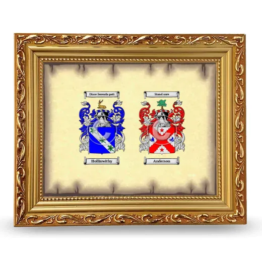 Anniversary Framed - Gold