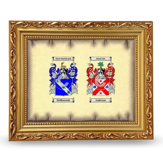 Anniversary Framed - Gold