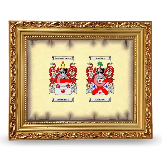 Anniversary Framed - Gold