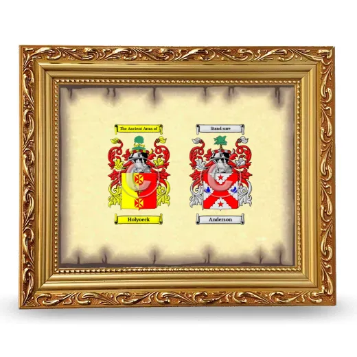 Anniversary Framed - Gold