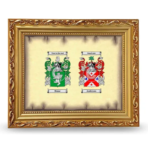 Anniversary Framed - Gold