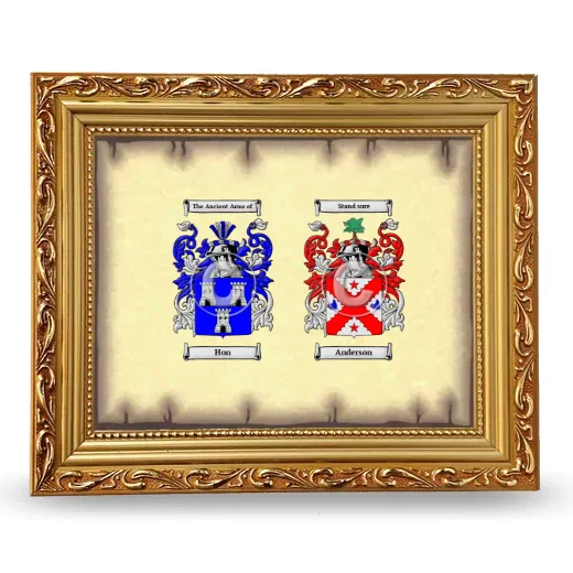 Anniversary Framed - Gold