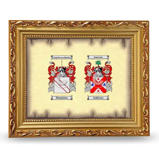 Anniversary Framed - Gold