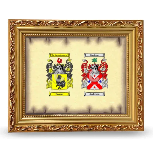 Anniversary Framed - Gold