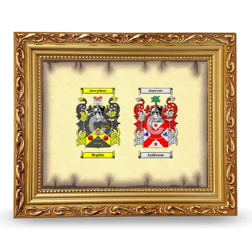 Anniversary Framed - Gold