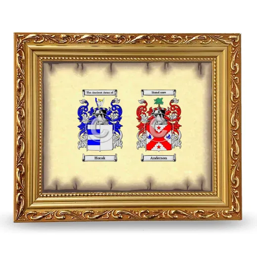 Anniversary Framed - Gold