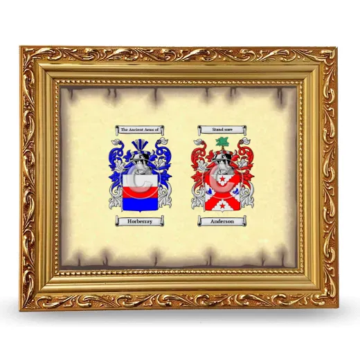 Anniversary Framed - Gold