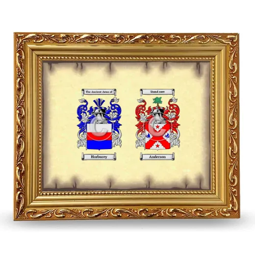 Anniversary Framed - Gold