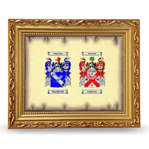 Anniversary Framed - Gold