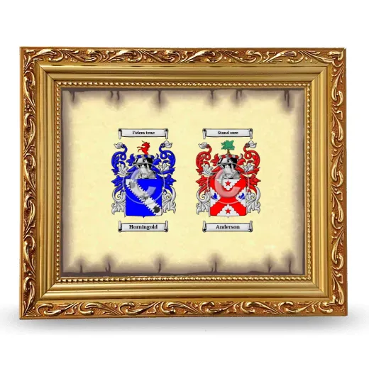 Anniversary Framed - Gold