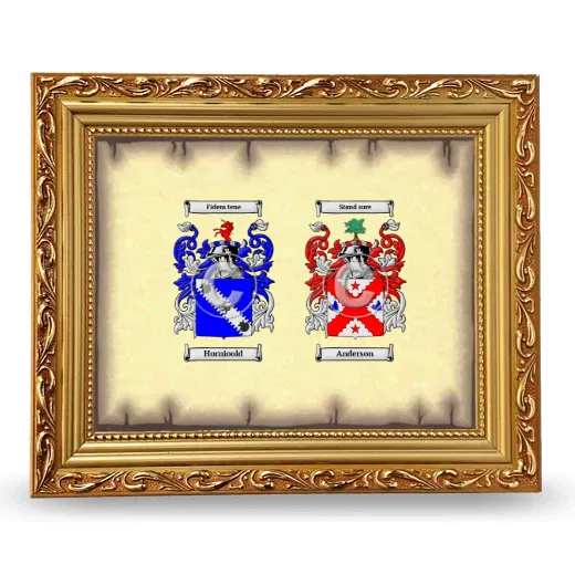 Anniversary Framed - Gold