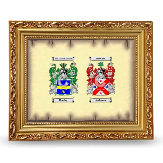 Anniversary Framed - Gold