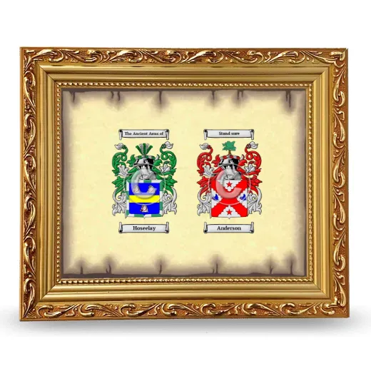 Anniversary Framed - Gold