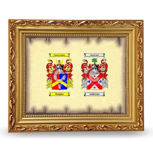 Anniversary Framed - Gold