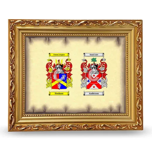 Anniversary Framed - Gold