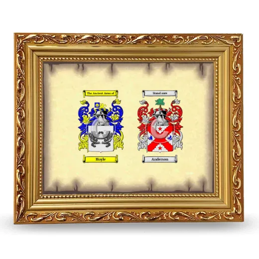 Anniversary Framed - Gold