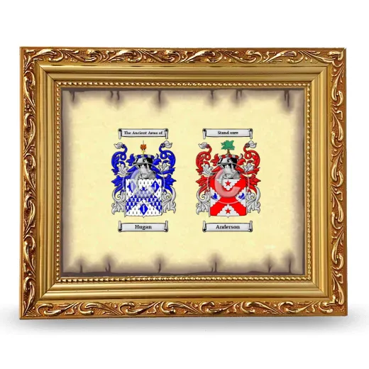 Anniversary Framed - Gold