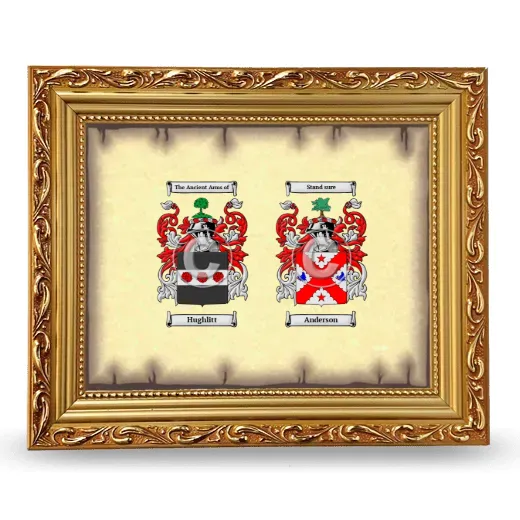 Anniversary Framed - Gold