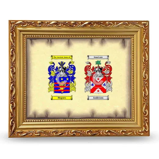 Anniversary Framed - Gold