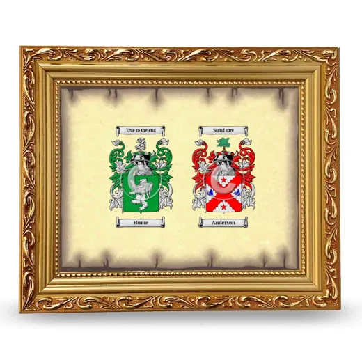 Anniversary Framed - Gold