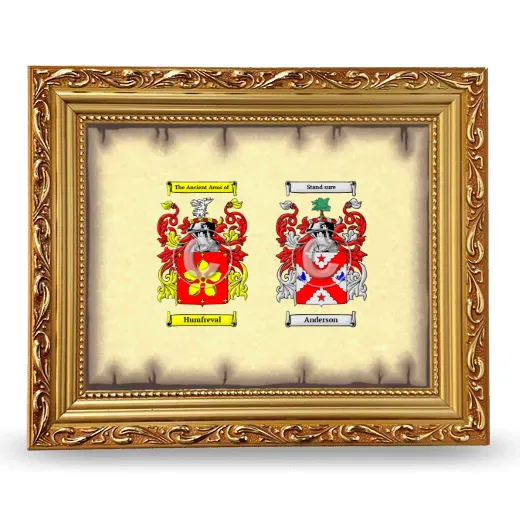 Anniversary Framed - Gold