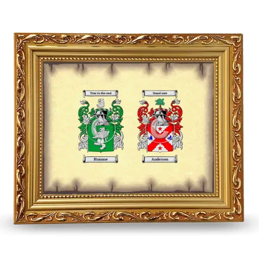 Anniversary Framed - Gold