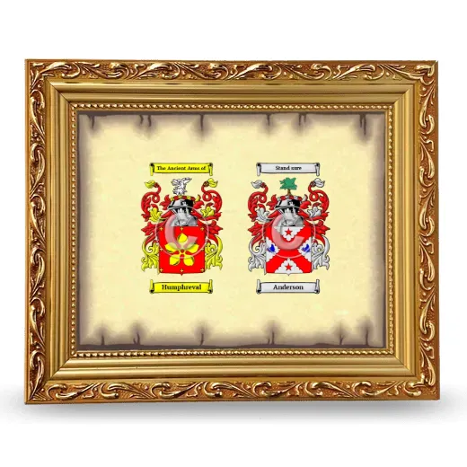 Anniversary Framed - Gold