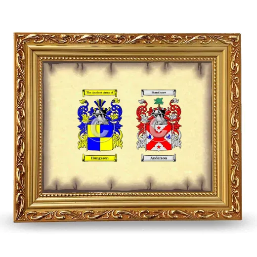 Anniversary Framed - Gold