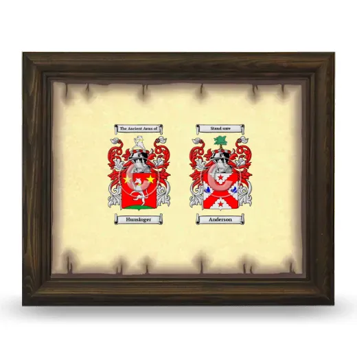 Anniversary Framed - Brown