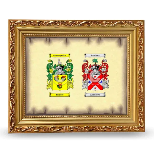 Anniversary Framed - Gold