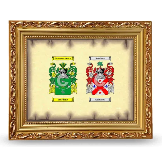 Anniversary Framed - Gold