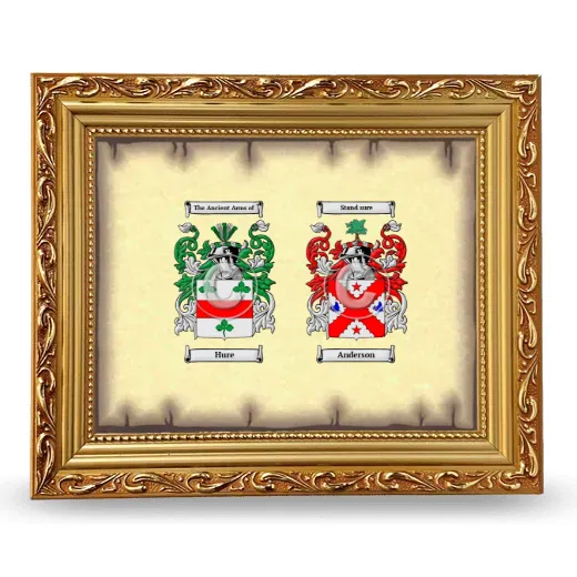 Anniversary Framed - Gold