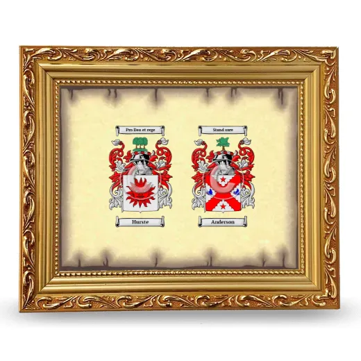 Anniversary Framed - Gold