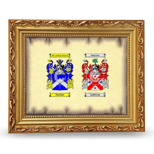 Anniversary Framed - Gold