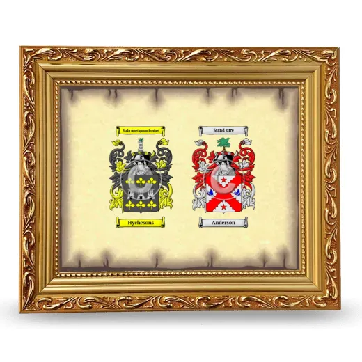 Anniversary Framed - Gold