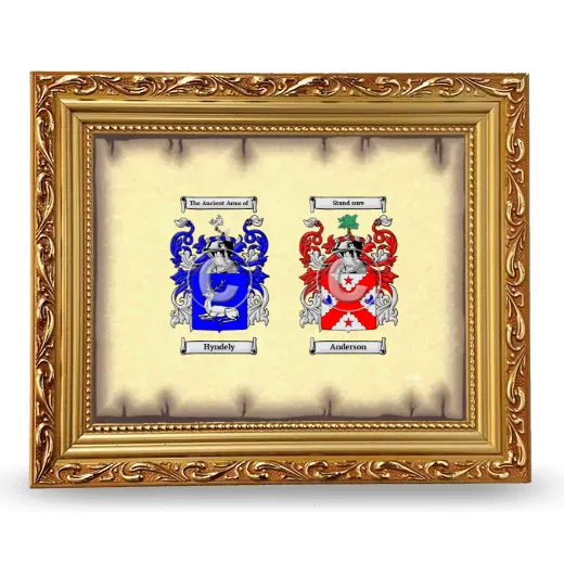 Anniversary Framed - Gold