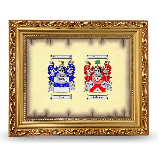 Anniversary Framed - Gold