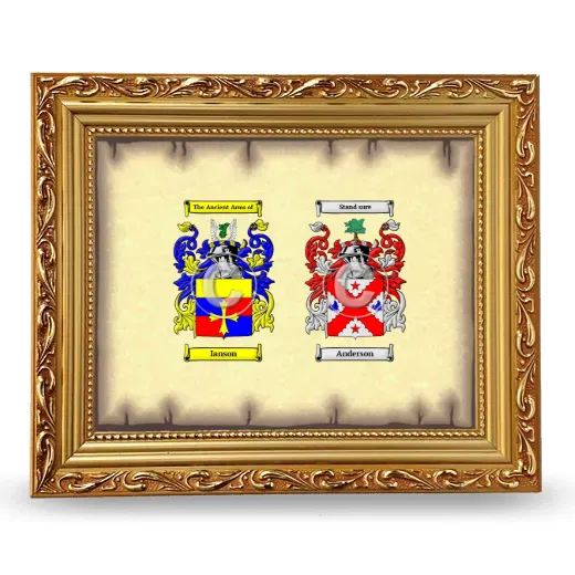 Anniversary Framed - Gold