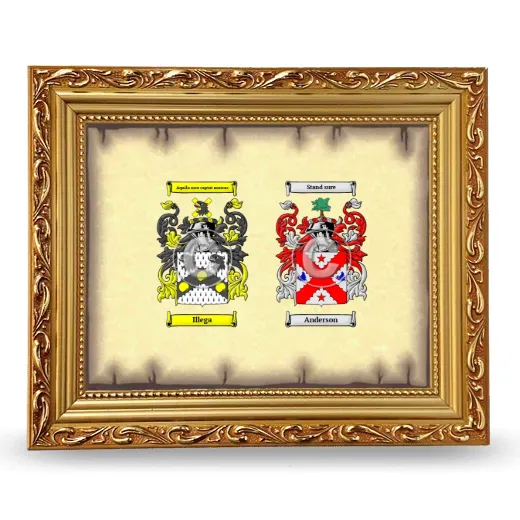 Anniversary Framed - Gold