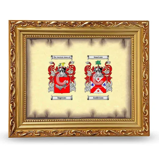 Anniversary Framed - Gold