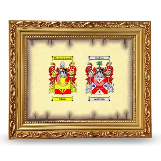 Anniversary Framed - Gold