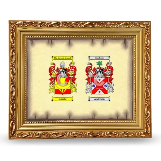 Anniversary Framed - Gold