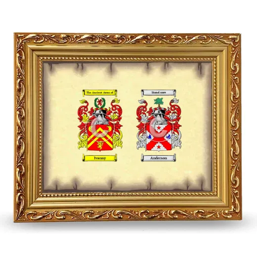 Anniversary Framed - Gold