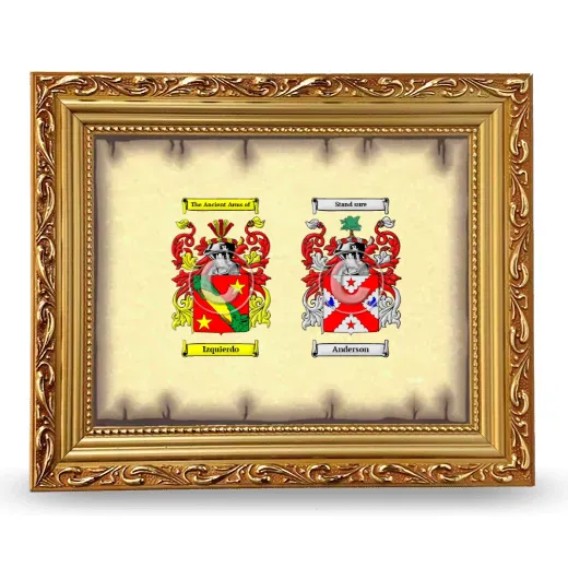 Anniversary Framed - Gold