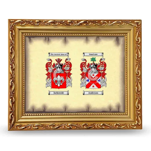 Anniversary Framed - Gold