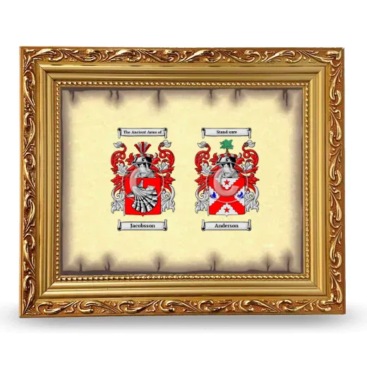 Anniversary Framed - Gold