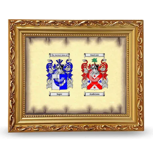 Anniversary Framed - Gold