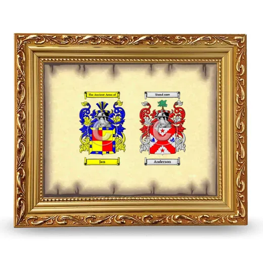Anniversary Framed - Gold