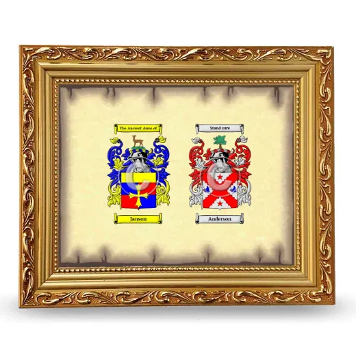 Anniversary Framed - Gold